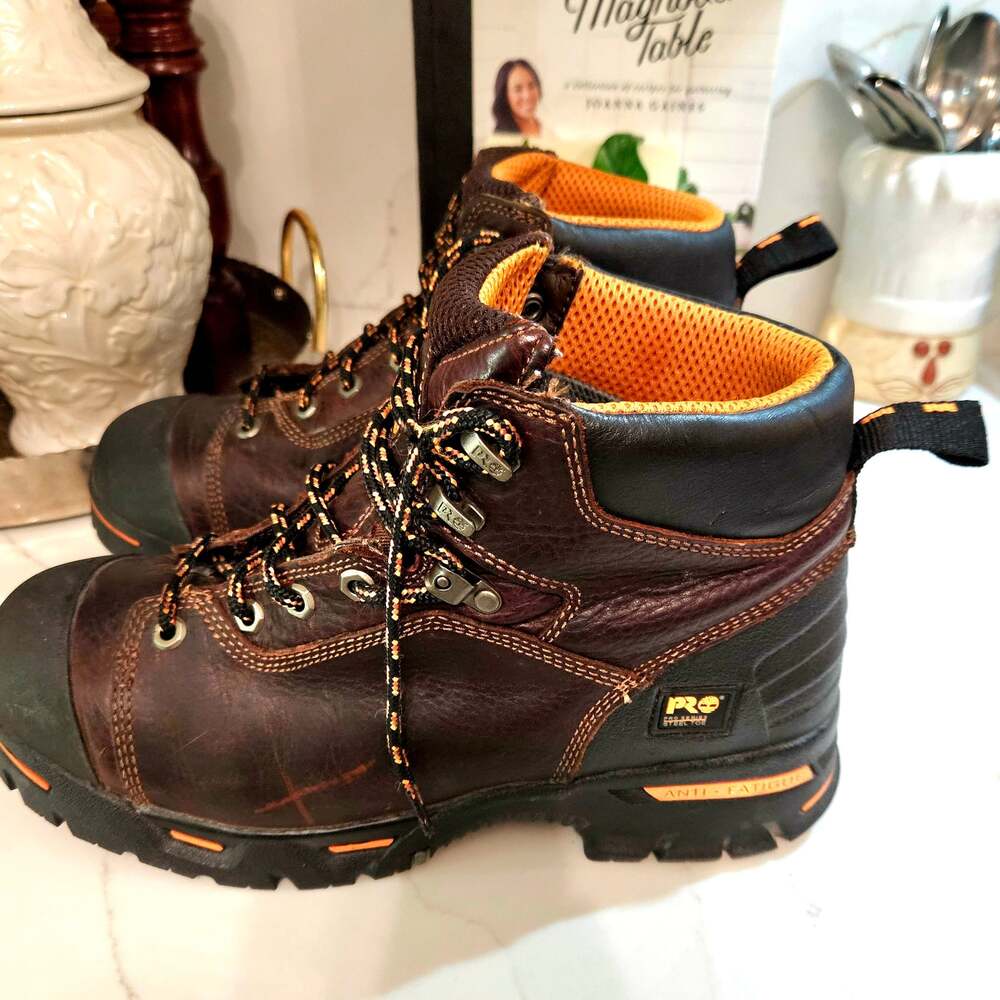 Timberland PRO Men's 52562 Endurance 6-Inch Steel Toe Work Boot